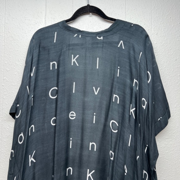 Calvin Klein Womens Kimono One Size Lightweight Vacation Boho Beachy Capsule - Picture 7 of 12
